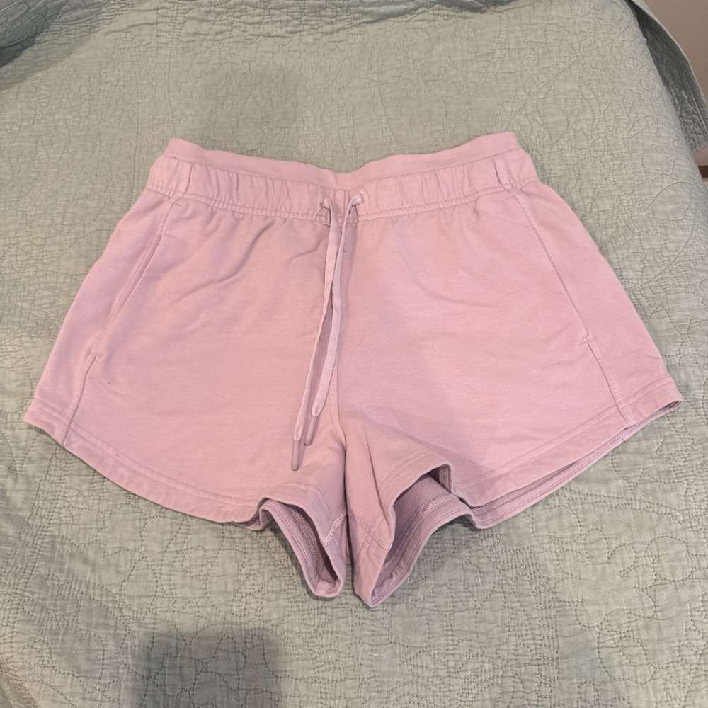 Lululemon Athletica Light Pink Athletic Shorts
